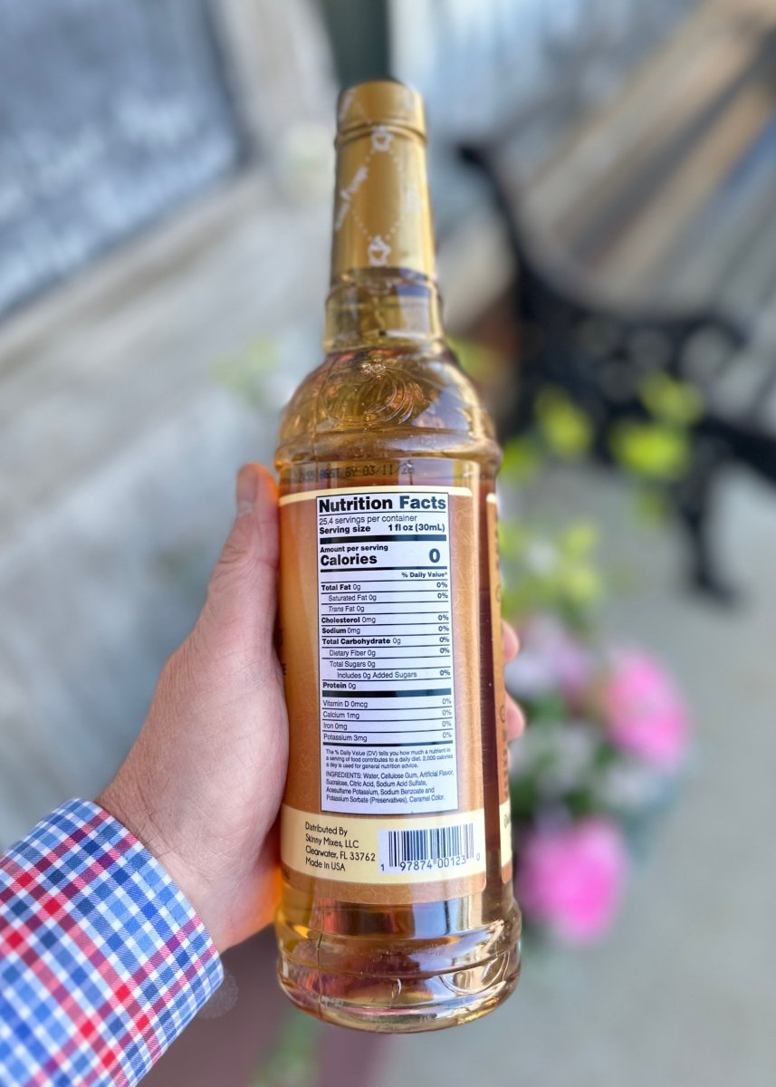 Jordan's Sugar Free Vanilla - Skinny Syrups - 25.4/750ml - Skinny Syrups -Jimberly's Boutique-Olive Branch-Mississippi