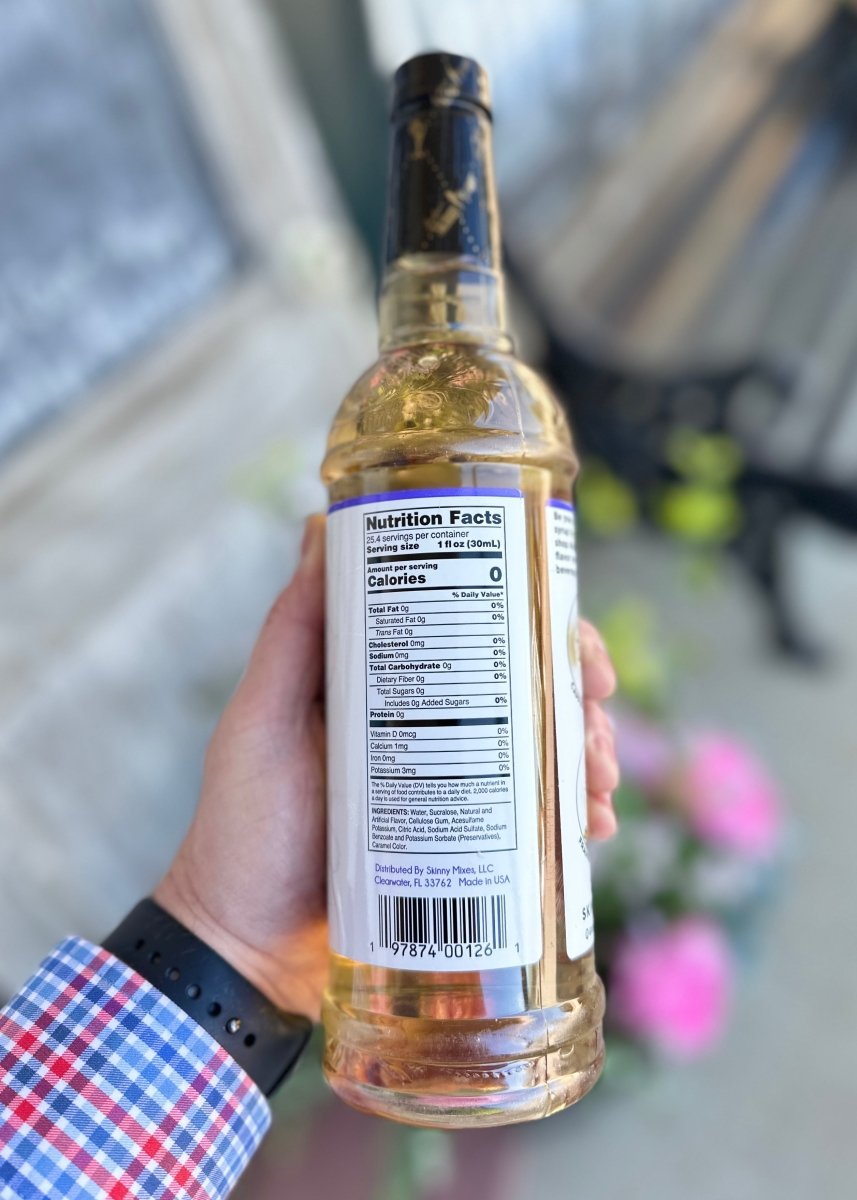 Jordan's Sugar Free White Chocolate Mocha - Skinny Syrups - 25.4/750ml - Skinny Syrups -Jimberly's Boutique-Olive Branch-Mississippi