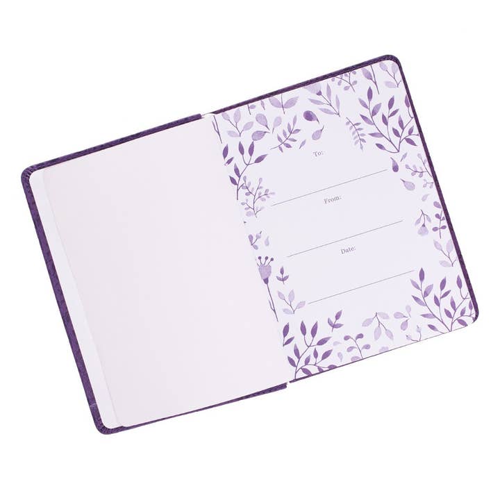 Journal Handy Purple I Can Do All This Phil. 4:13 - Jimberly's Boutique-Olive Branch-Mississippi