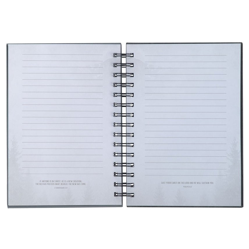 Journal Wirebound Gray Stand Firm 1 Cor. 16:13 - Jimberly's Boutique-Olive Branch-Mississippi