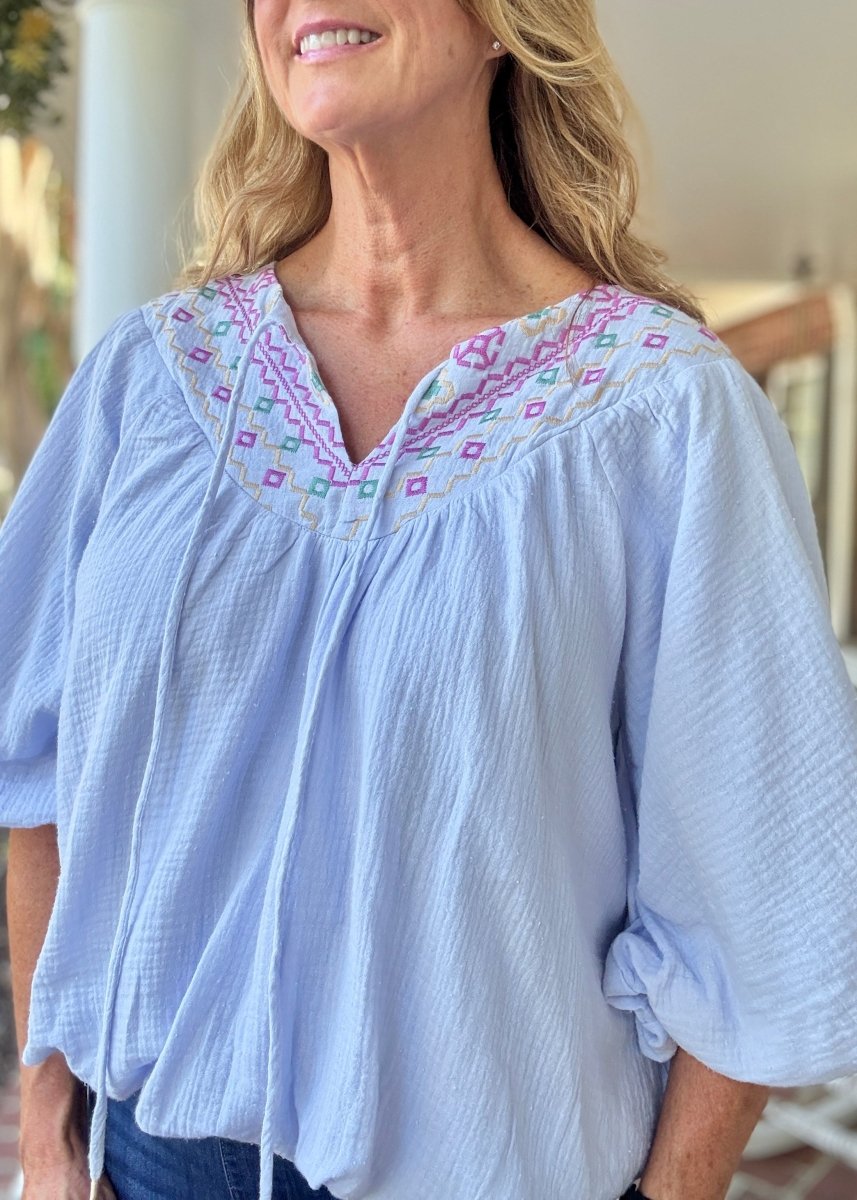 Lavender Bubble Smocked Top | Easel - easel top - Jimberly's Boutique - Olive Branch - Mississippi