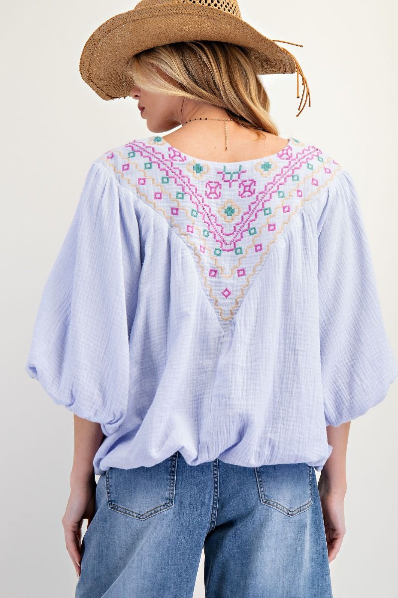 Lavender Bubble Smocked Top | Easel - easel top - Jimberly's Boutique - Olive Branch - Mississippi
