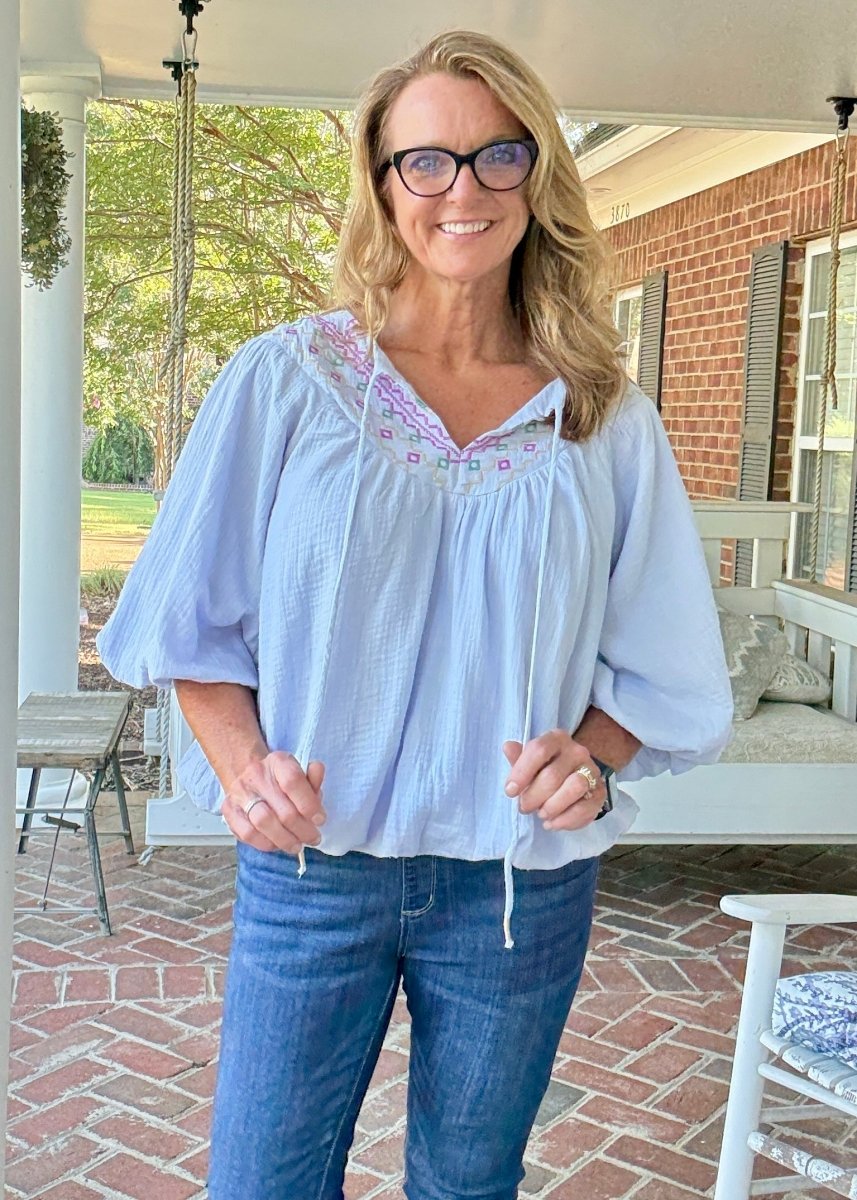 Lavender Bubble Smocked Top | Easel - easel top - Jimberly's Boutique - Olive Branch - Mississippi