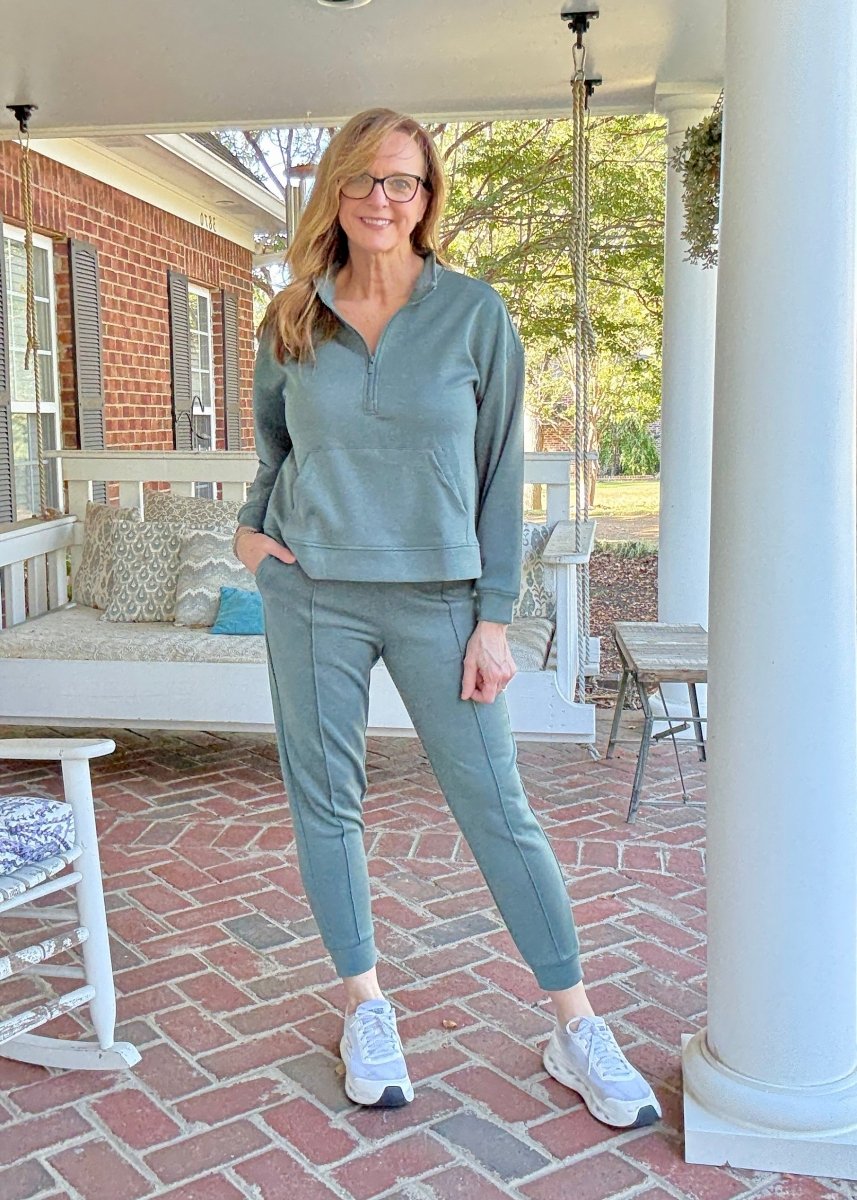 Luna Jogger Set - Ash Jade - jogger set - Jimberly's Boutique - Olive Branch - Mississippi