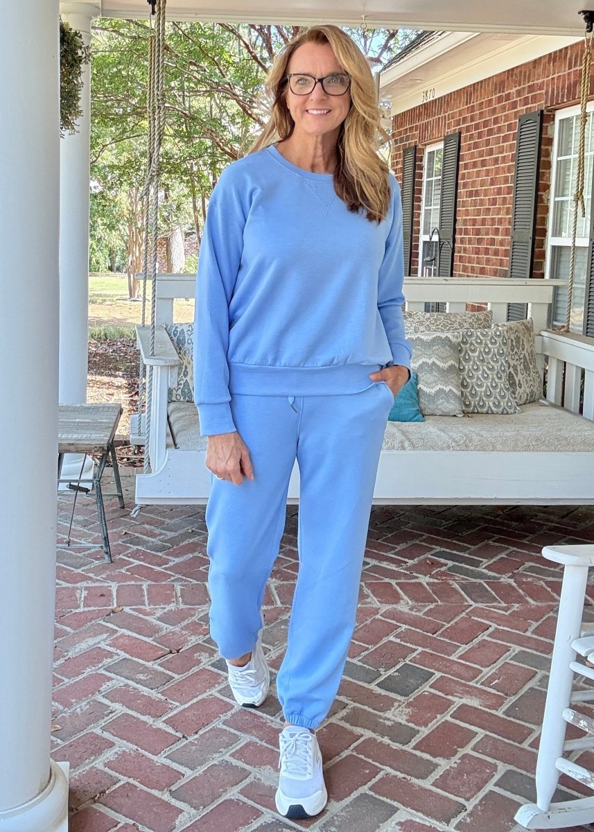 Malibu Set - Ocean Blue | Dear Scarlett - jogger set - Jimberly's Boutique - Olive Branch - Mississippi