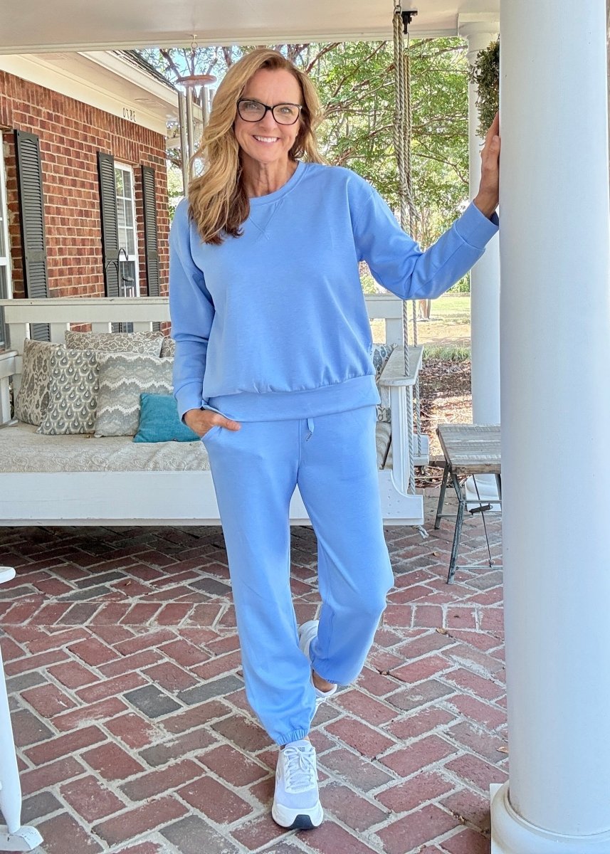 Malibu Set - Ocean Blue | Dear Scarlett - jogger set - Jimberly's Boutique - Olive Branch - Mississippi