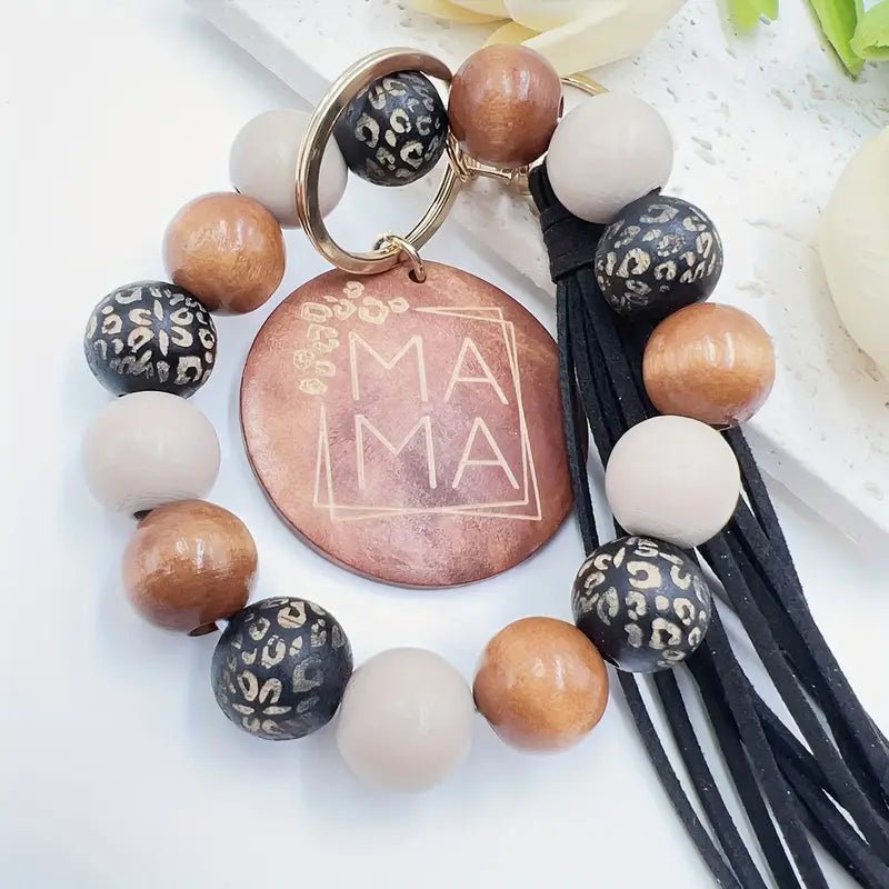 MAMA Beaded Keychain - keychain - Jimberly's Boutique - Olive Branch - Mississippi