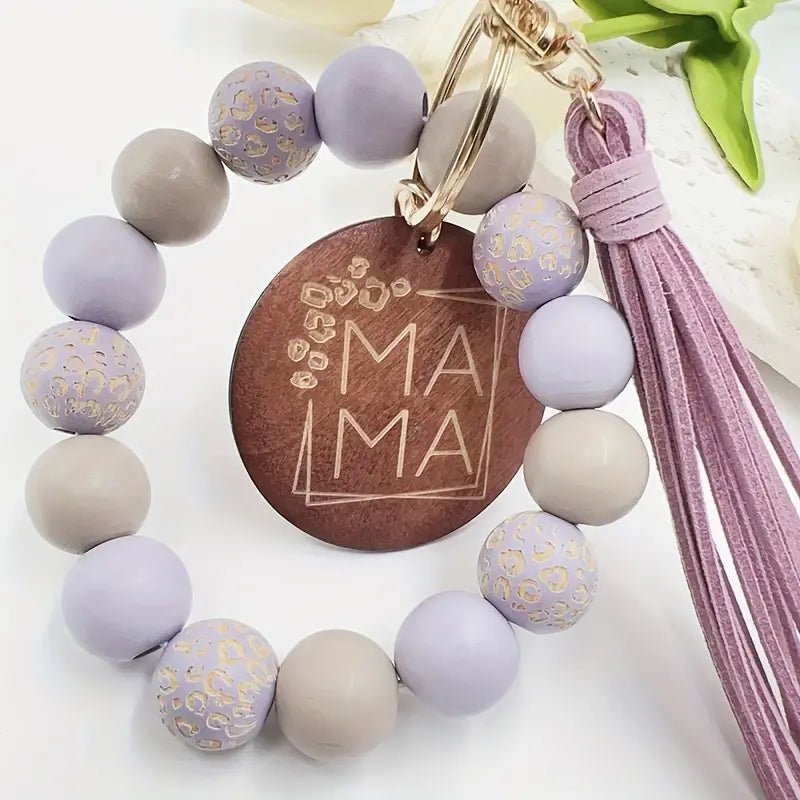 MAMA Beaded Keychain - keychain - Jimberly's Boutique - Olive Branch - Mississippi