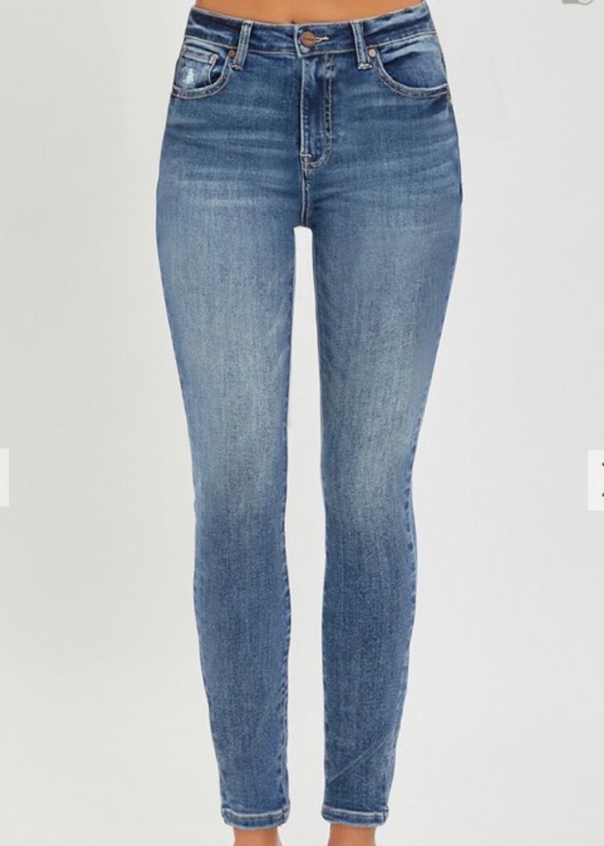 Mid Rise Ankle Skinny Jeans | Risen - risen jeans -Jimberly's Boutique-Olive Branch-Mississippi