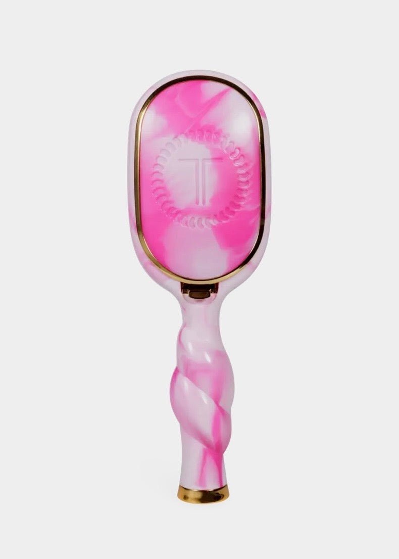 Mini Boar Brush – Pinch Me Pink | TELETIES - Teleties Hair Brush -Jimberly's Boutique-Olive Branch-Mississippi