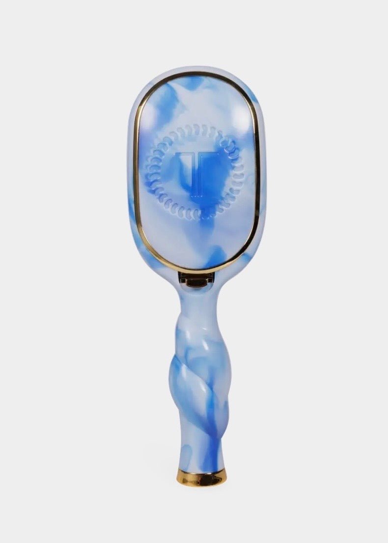 Mini Boar Brush – Tide & True Blue | TELETIES - Teleties Hair Brush -Jimberly's Boutique-Olive Branch-Mississippi