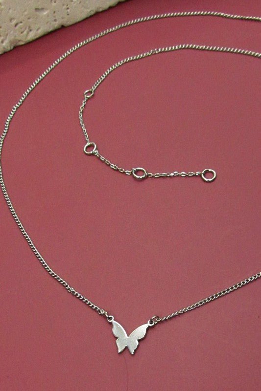 Mini Butterfly Pendant Necklace - necklace - Jimberly's Boutique - Olive Branch - Mississippi