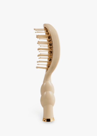 Mini Vented Brush – Tan | TELETIES - Teleties Hair Brush - Jimberly's Boutique - Olive Branch - Mississippi