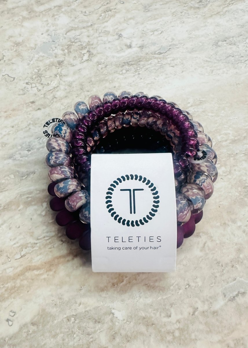 Mix Pack Teleties Hair Ties - Purple Haze - Teleties Hair Ties - Jimberly's Boutique - Olive Branch - Mississippi