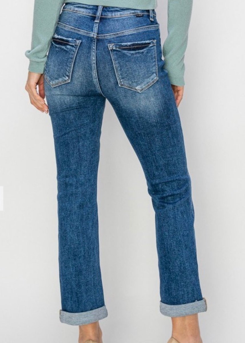 Newton High Rise Straight Jeans | Risen - risen jeans -Jimberly's Boutique-Olive Branch-Mississippi