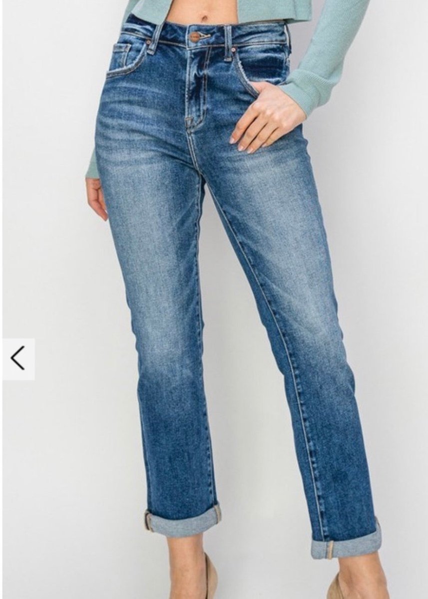 Newton High Rise Straight Jeans | Risen - risen jeans -Jimberly's Boutique-Olive Branch-Mississippi