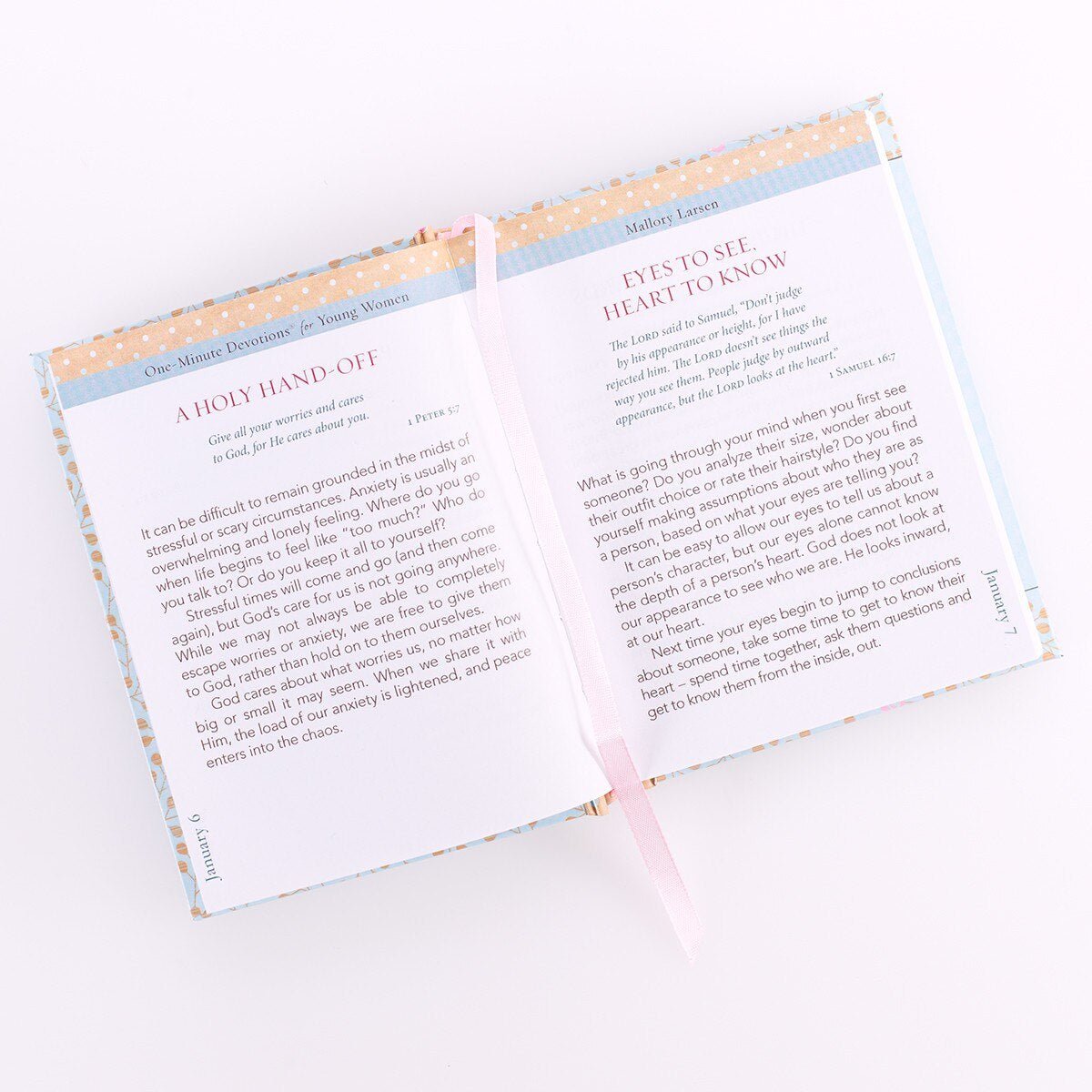 One - Minute Devotions For Young Women Padded Hardcover - book - Jimberly's Boutique - Olive Branch - Mississippi