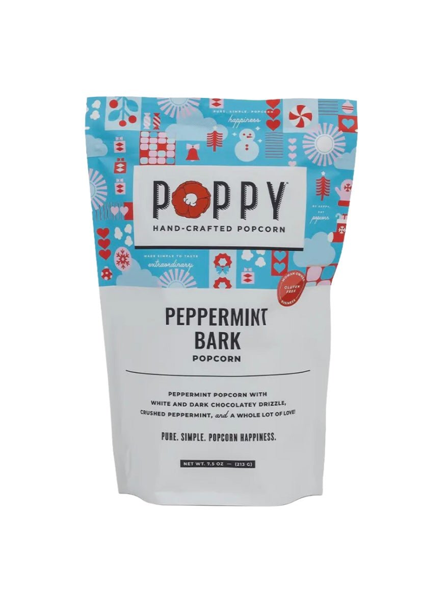 Peppermint Bark Popcorn | Poppy Popcorn - popcorn - Jimberly's Boutique - Olive Branch - Mississippi