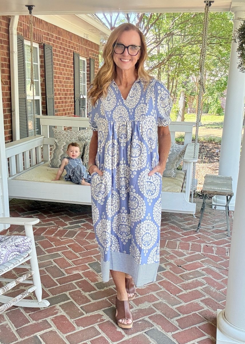 Periwinkle Blooms Dress | Jodifl - Jimberly's Boutique - Olive Branch - Mississippi