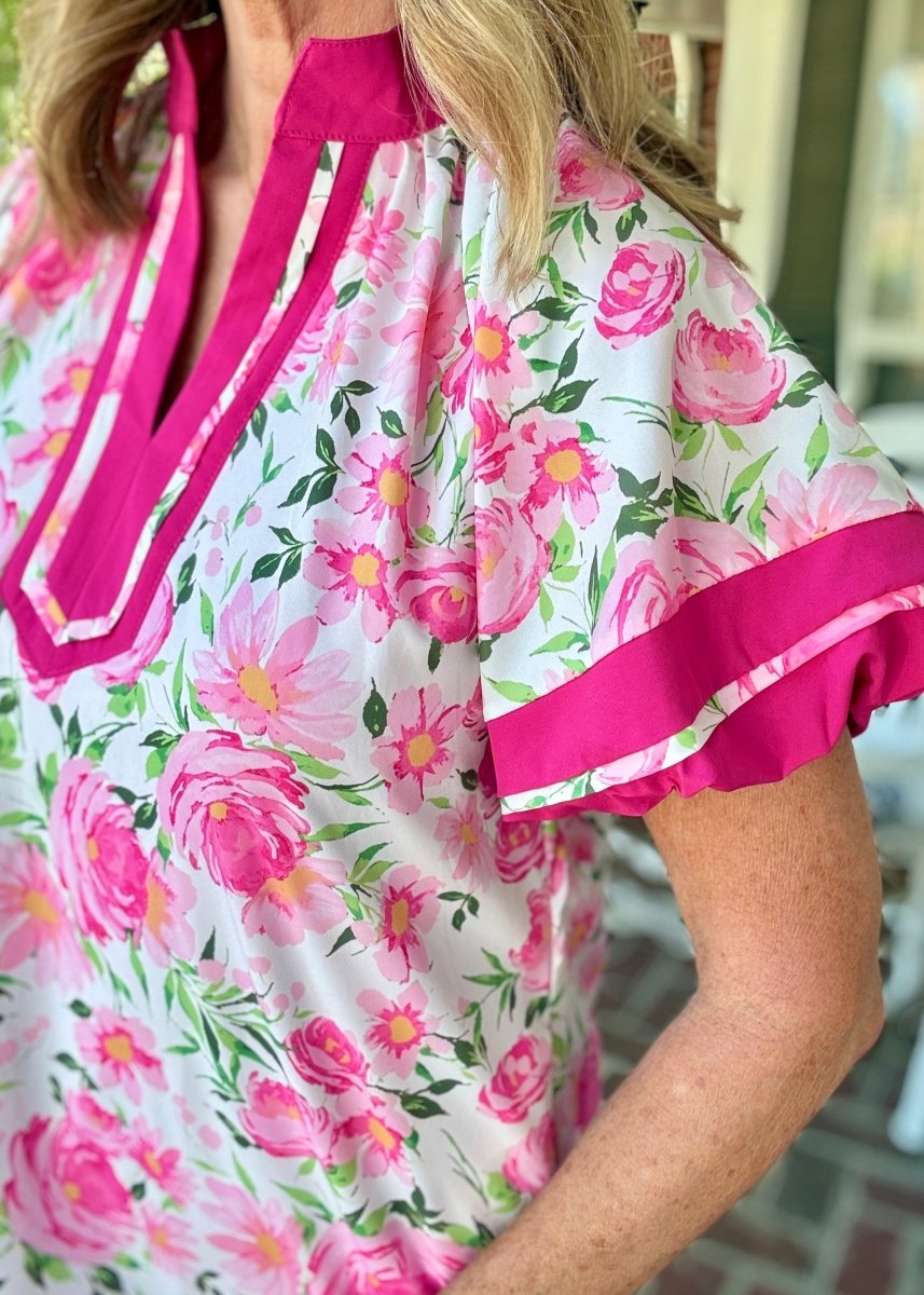 Pink Roses Dress | Beeson River - dress - Jimberly's Boutique - Olive Branch - Mississippi