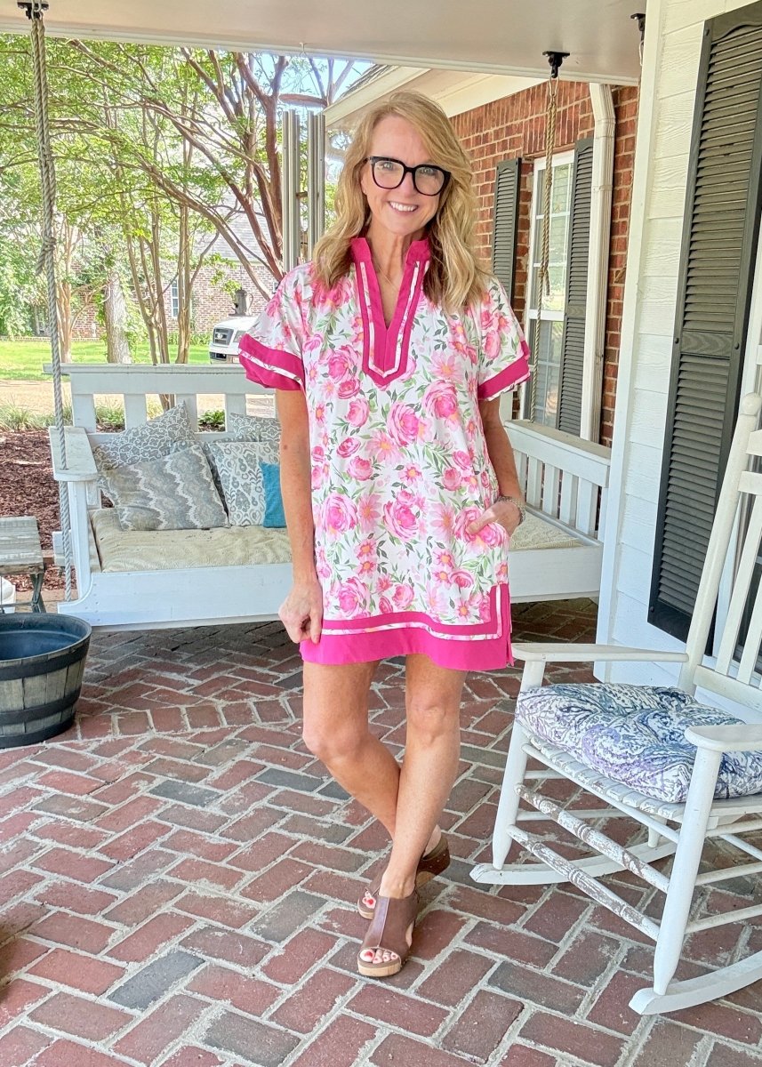 Pink Roses Dress | Beeson River - dress - Jimberly's Boutique - Olive Branch - Mississippi