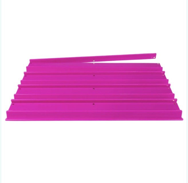 Premium Acrylic Mahjong Racks - Solid Magenta | My Fair Mahjong - Mahjong Rack & Pusher Set -Jimberly's Boutique-Olive Branch-Mississippi