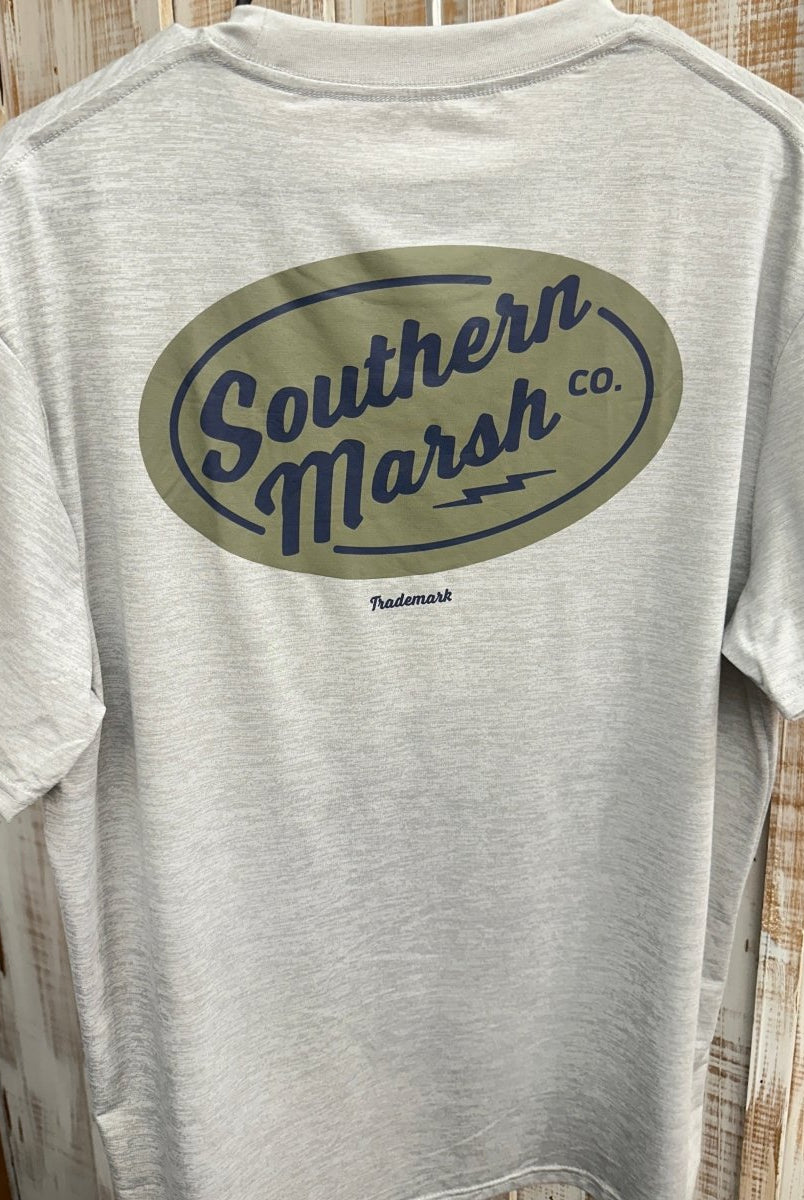 Pro Heathered Tee | Lit Up | Southern Marsh - Southern Marsh Graphic Tee - Jimberly's Boutique - Olive Branch - Mississippi
