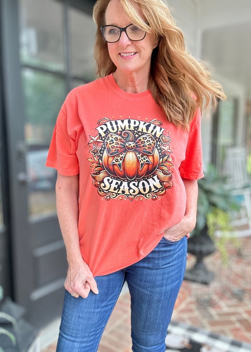 Pumpkin Season | Comfort Colors Tee - Graphic Tee - Jimberly's Boutique - Olive Branch - Mississippi