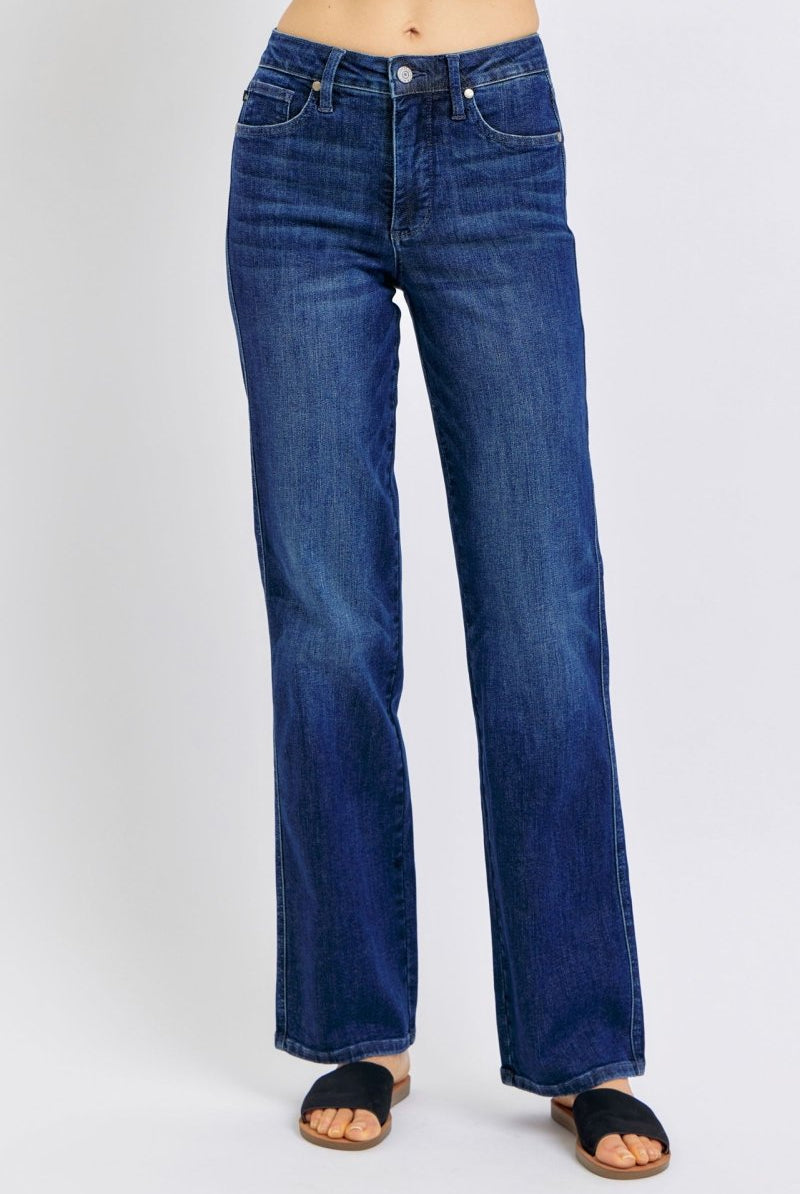 Ruleville Tummy Control Classic Straight Jeans | Judy Blue - Jimberly's Boutique - Olive Branch - Mississippi