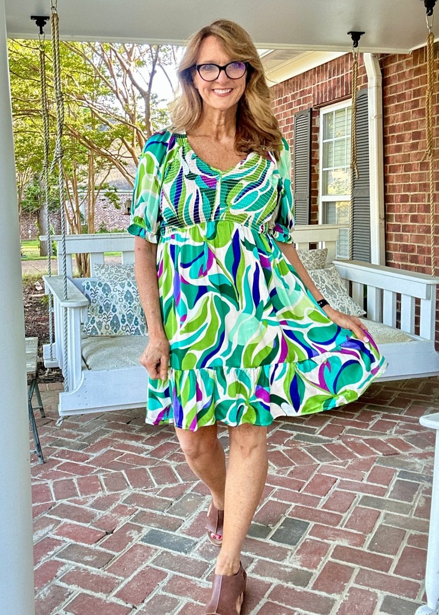 Satin Smocked Babydoll Dress | Jodifl - Jodifl Dress - Jimberly's Boutique - Olive Branch - Mississippi
