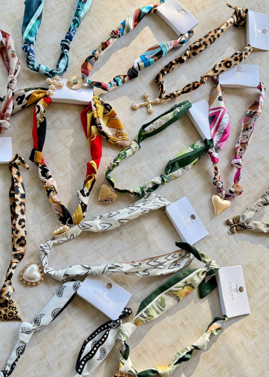 Scarf Necklace - scarf necklace - Jimberly's Boutique - Olive Branch - Mississippi