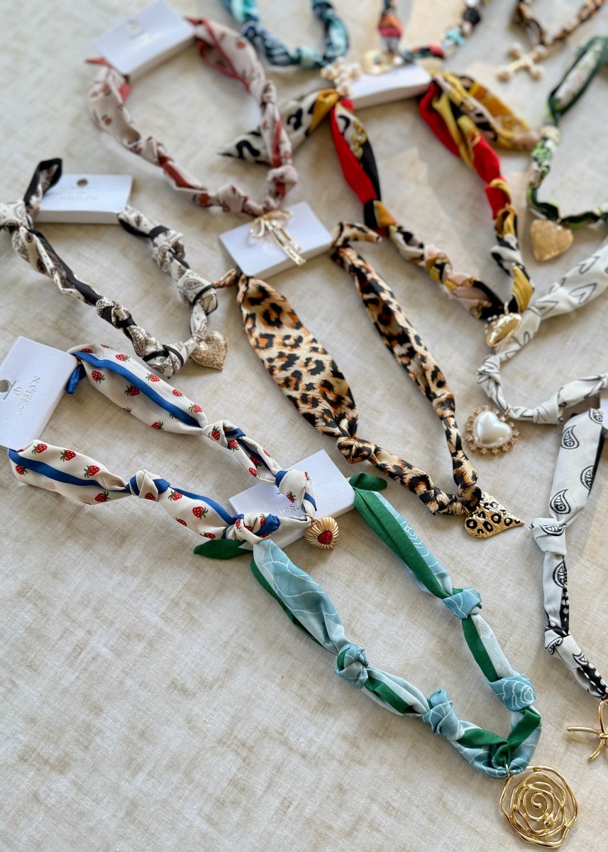 Scarf Necklace - scarf necklace - Jimberly's Boutique - Olive Branch - Mississippi