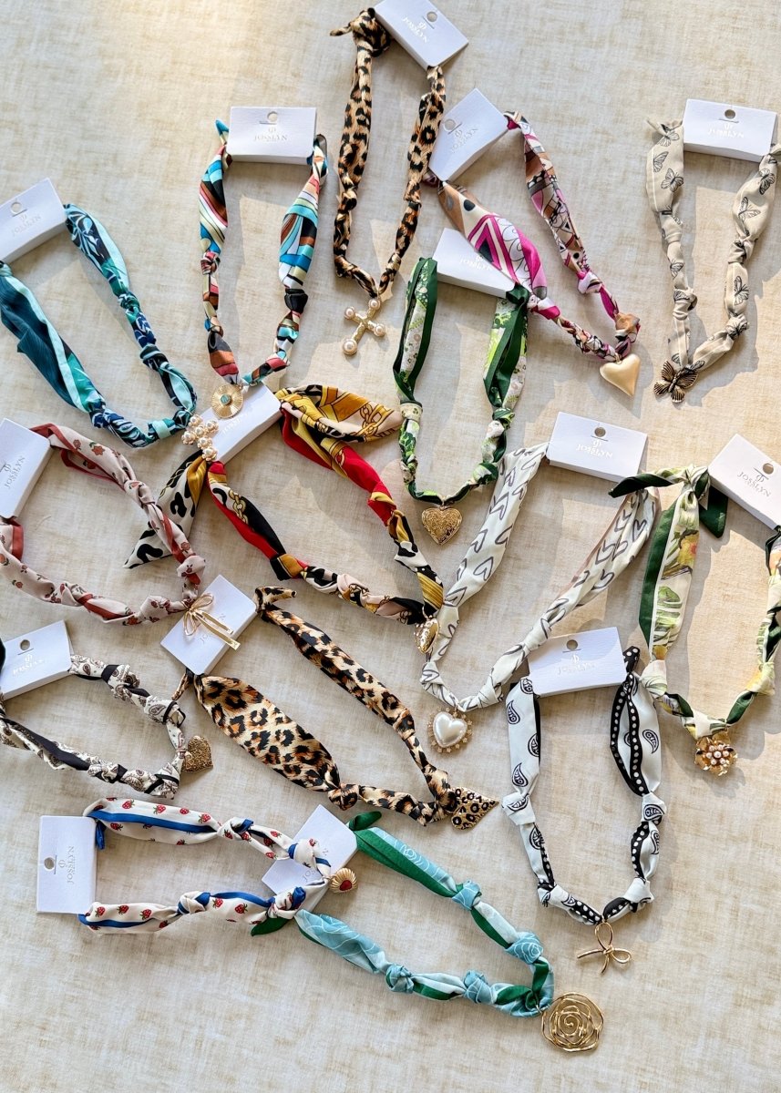 Scarf Necklace - scarf necklace - Jimberly's Boutique - Olive Branch - Mississippi