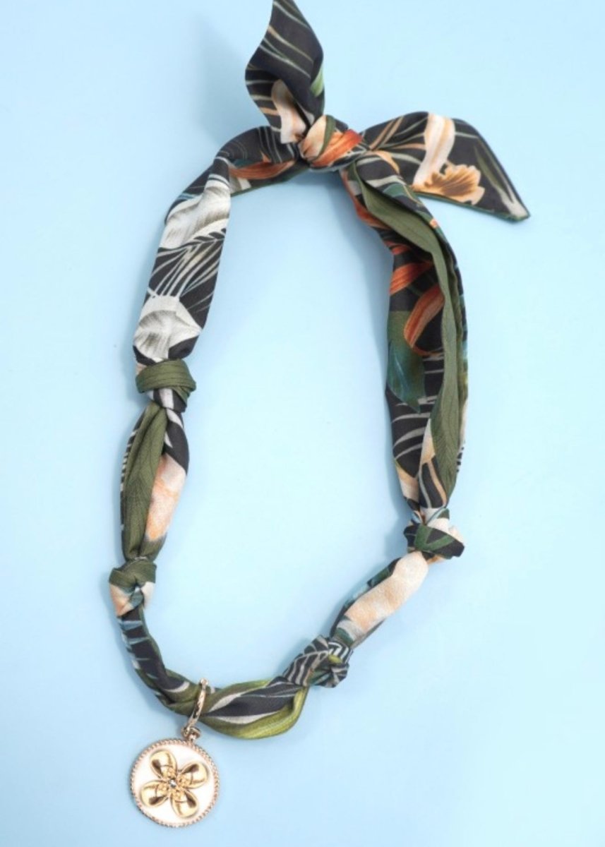 Scarf Necklace - scarf necklace - Jimberly's Boutique - Olive Branch - Mississippi