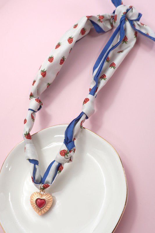 Scarf Necklace - scarf necklace - Jimberly's Boutique - Olive Branch - Mississippi