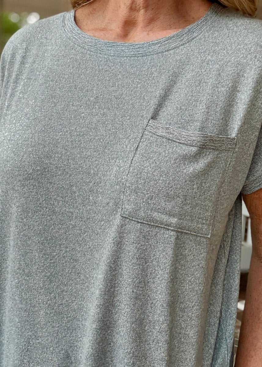 Sheila Melange Jogger Set - Ash Jade - jogger set - Jimberly's Boutique - Olive Branch - Mississippi