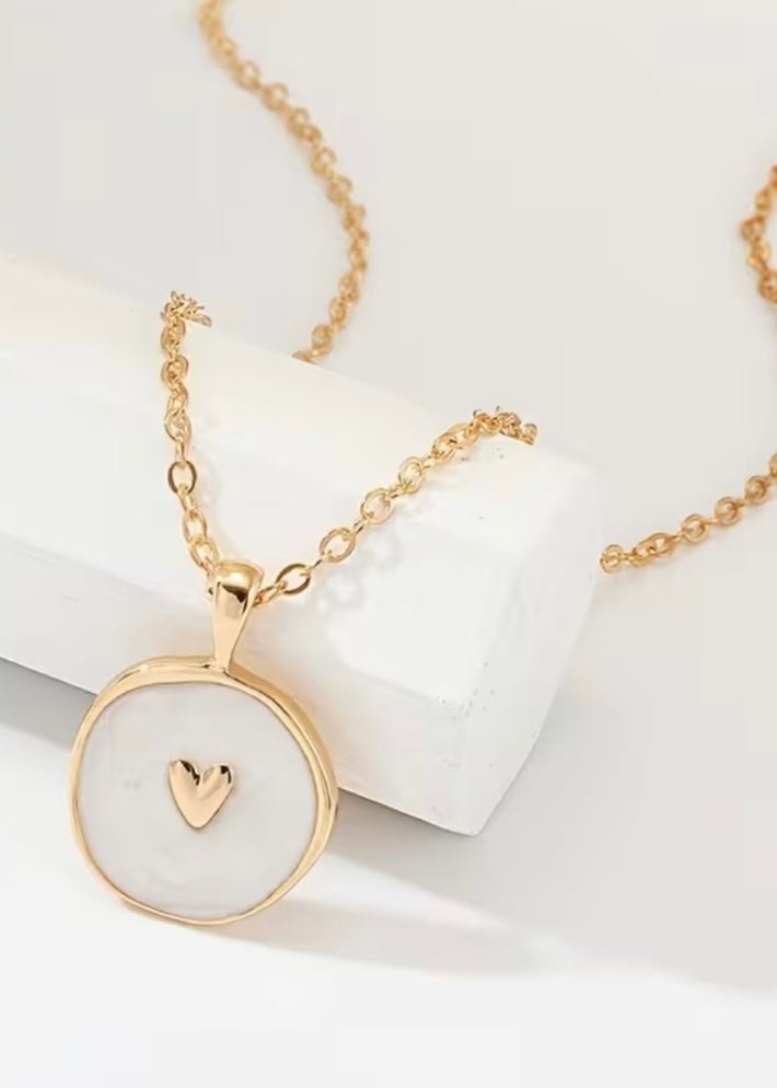 Simple Heart Pendant Necklace - Necklace - Jimberly's Boutique - Olive Branch - Mississippi