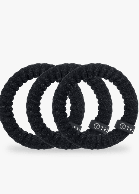Small | Teleties | Hair Ties | Nylon Jet Black - Teleties Hair Ties - Jimberly's Boutique - Olive Branch - Mississippi