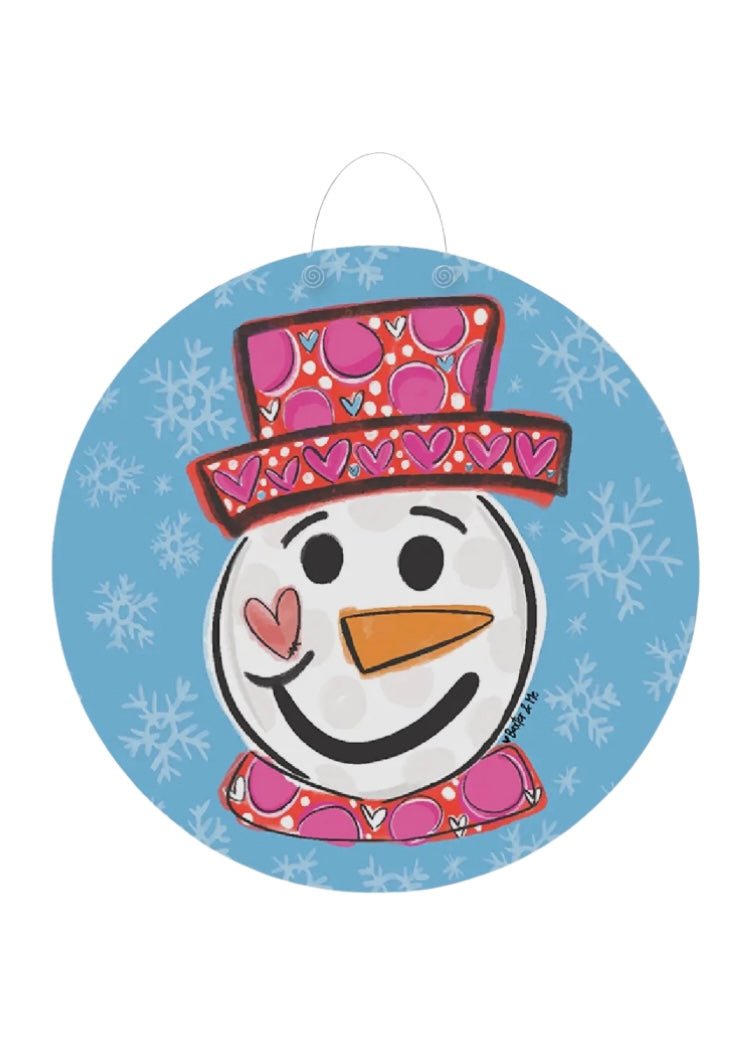Snowman Door Hanger (PICKUP ONLY) - baxter & me - Jimberly's Boutique - Olive Branch - Mississippi