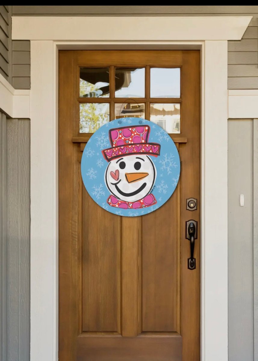 Snowman Door Hanger (PICKUP ONLY) - baxter & me - Jimberly's Boutique - Olive Branch - Mississippi