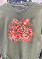Soft Floral Pumpkin Long Sleeve - Long Sleeve Graphic Tee - Jimberly's Boutique - Olive Branch - Mississippi