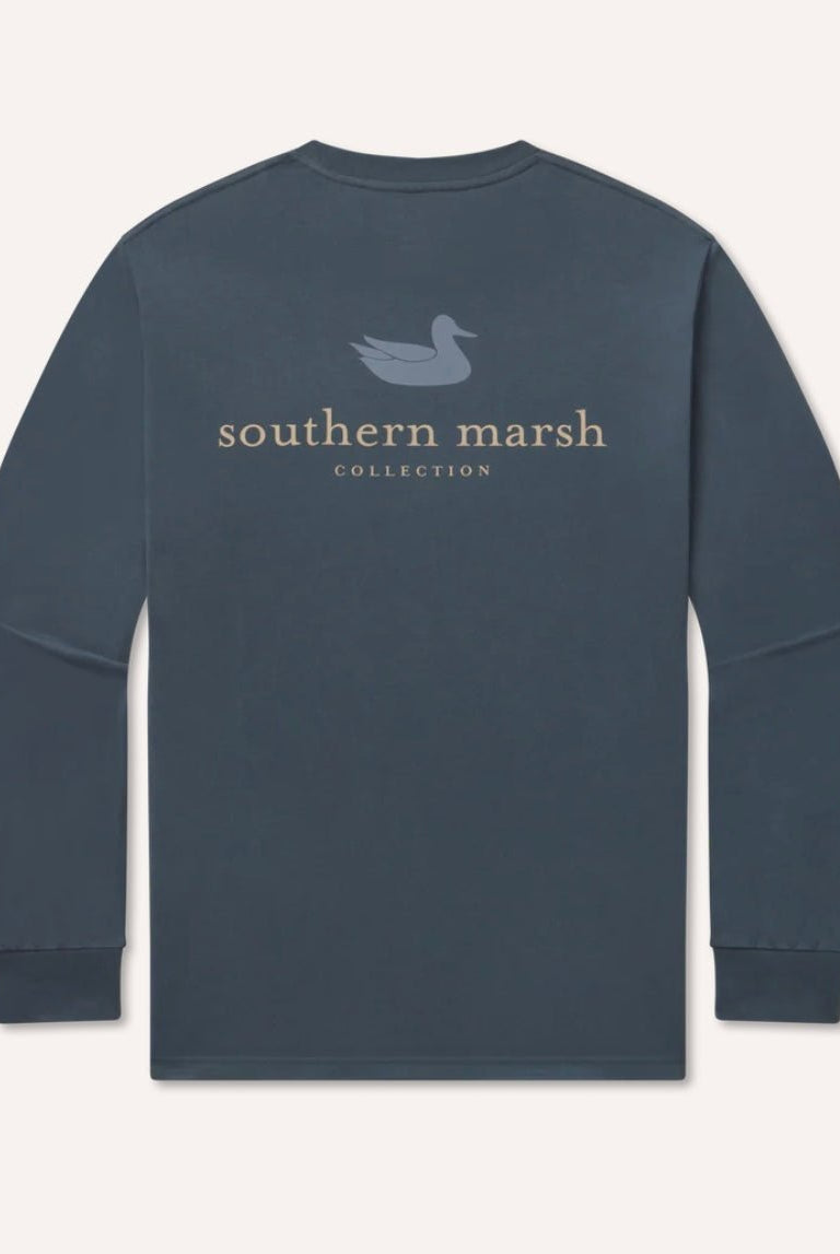 Southern Marsh Authentic Tee - Long Sleeve - Graphic Tee - Jimberly's Boutique - Olive Branch - Mississippi