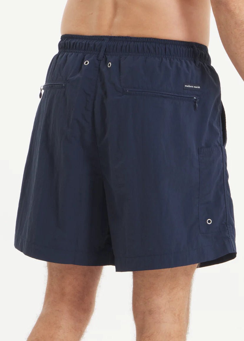 Southern Marsh Dockside Swim Trunk - Navy - swim trunks - Jimberly's Boutique - Olive Branch - Mississippi