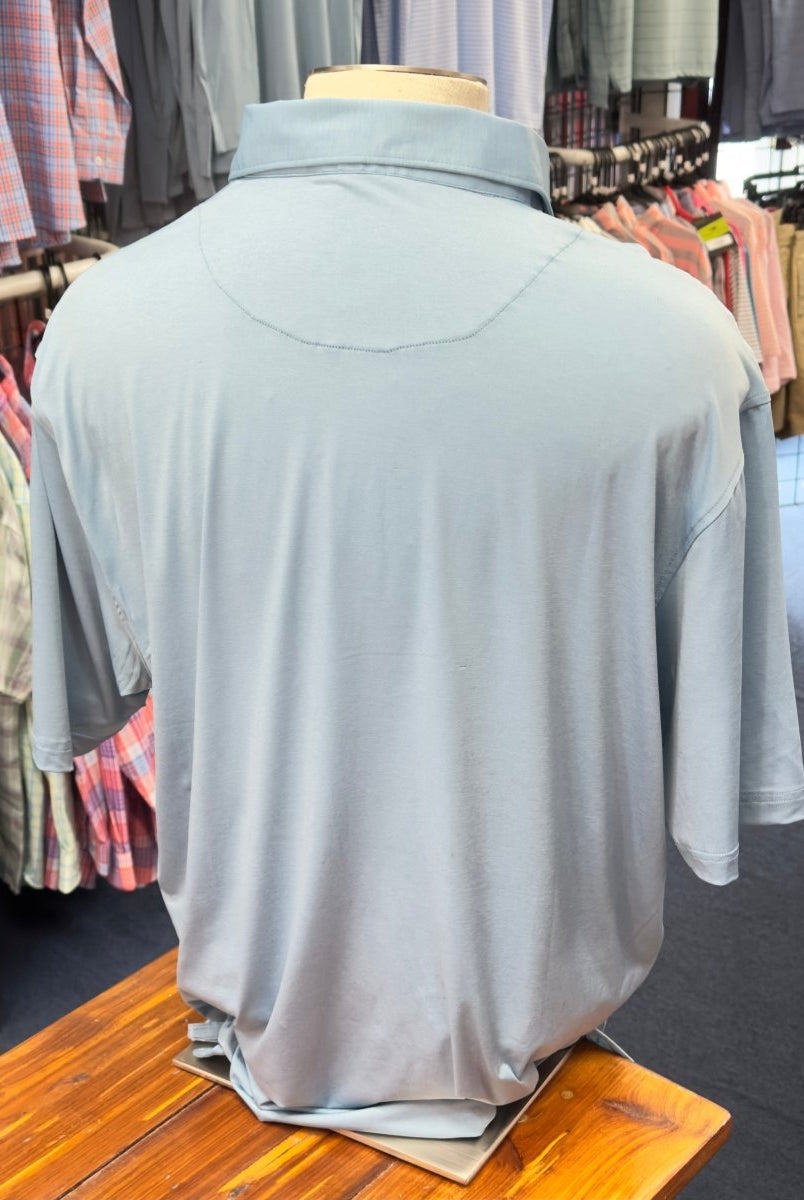 Southern Marsh | Lisbon Heather Performance Polo | Seafoam - Southern Marsh Polo -Jimberly's Boutique-Olive Branch-Mississippi