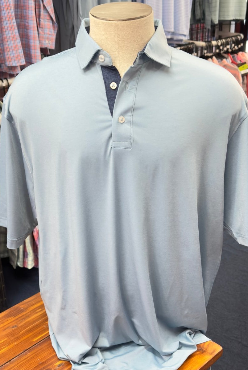 Southern Marsh | Lisbon Heather Performance Polo | Seafoam - Southern Marsh Polo -Jimberly's Boutique-Olive Branch-Mississippi