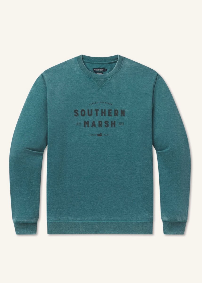Southern Marsh | Seawash | Gameday | Sweatshirt | Dark Green - Southern Marsh Sweatshirt -Jimberly's Boutique-Olive Branch-Mississippi