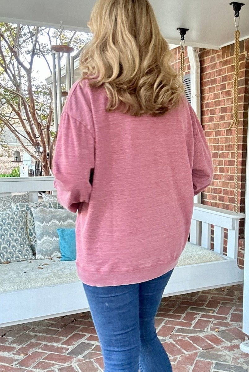 Southern Marsh | Seawash | Gameday | Sweatshirt | Maroon - Southern Marsh Sweatshirt - Jimberly's Boutique - Olive Branch - Mississippi