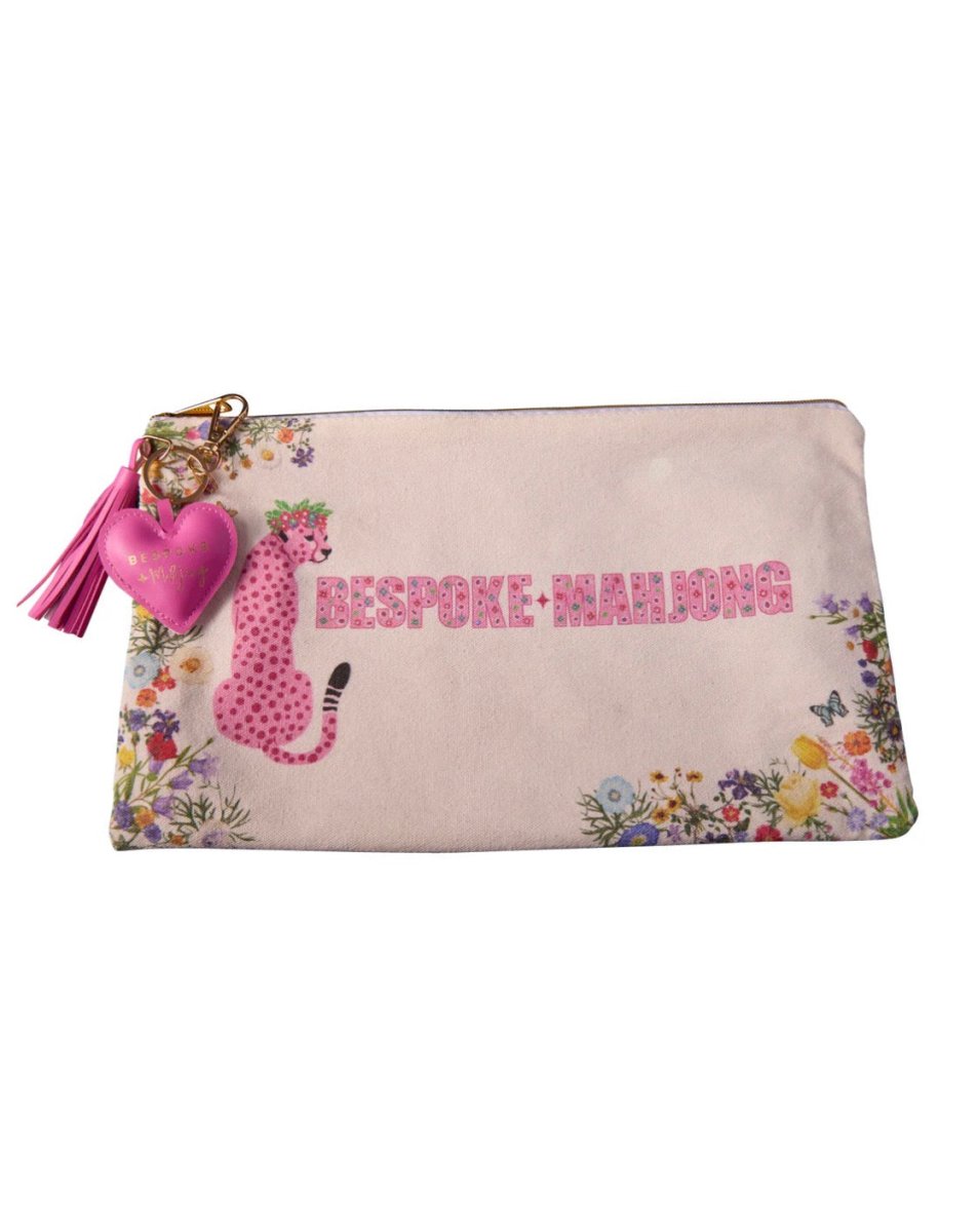 Springtime Safari Petal Pink Mahjong Tiles | Bespoke - Mahjong Tiles -Jimberly's Boutique-Olive Branch-Mississippi