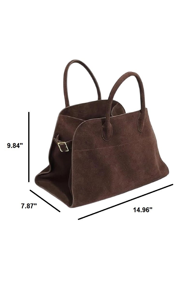 Suede Nubuck Tote Bag - Purse - Jimberly's Boutique - Olive Branch - Mississippi