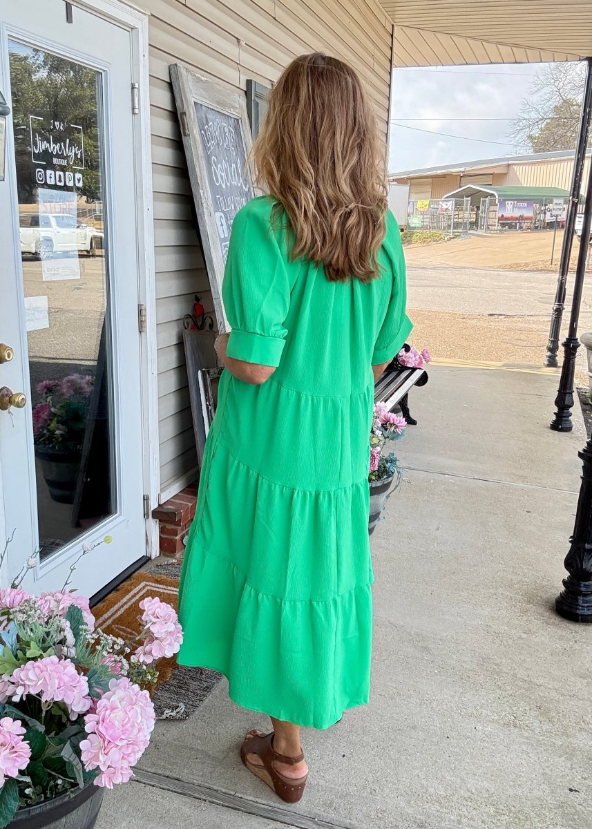Sweet Dreams Maxi Dress - Green | Umgee - Maxi Dress - Jimberly's Boutique - Olive Branch - Mississippi